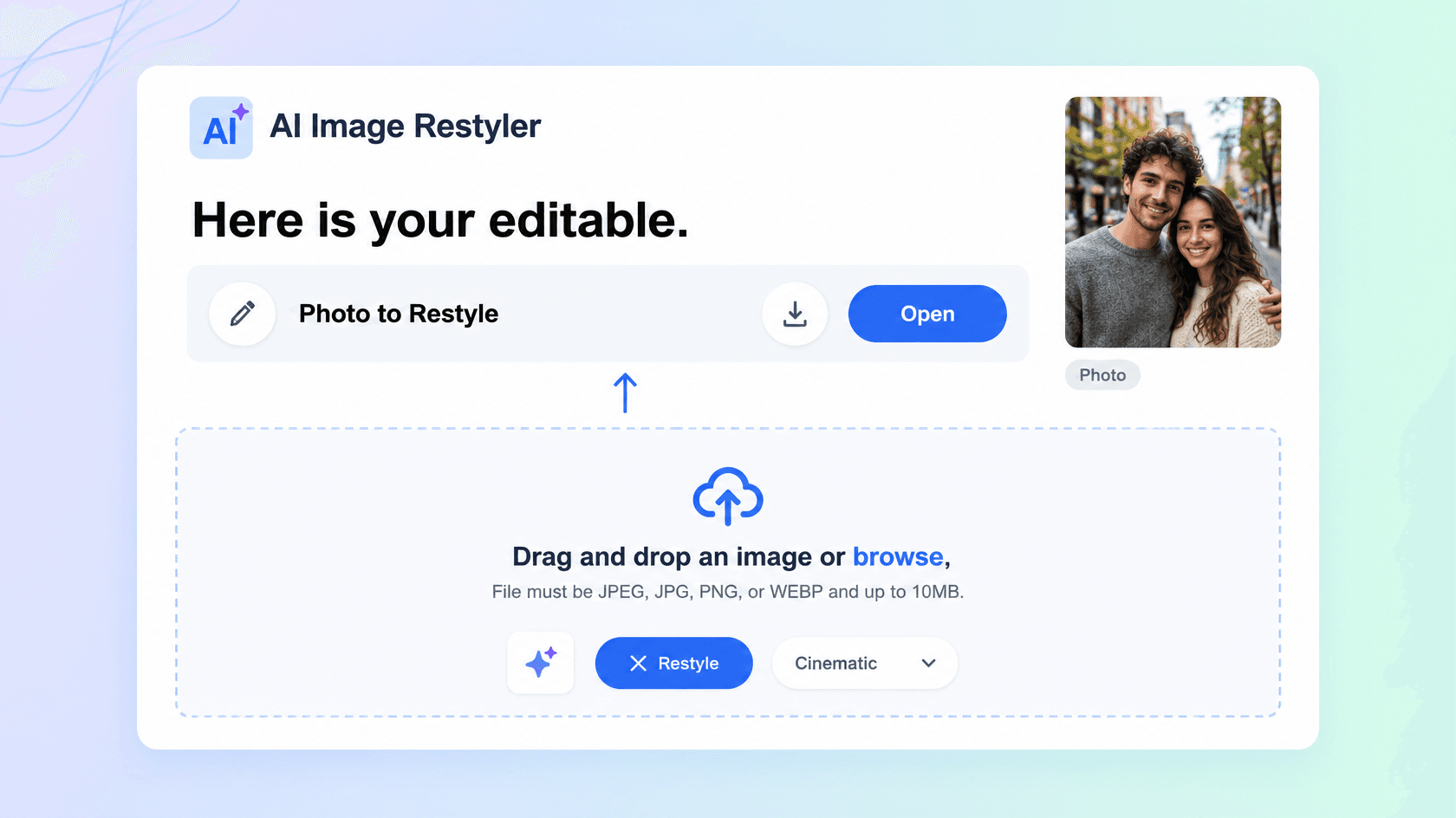 Turn Existing Images into New Creative Styles